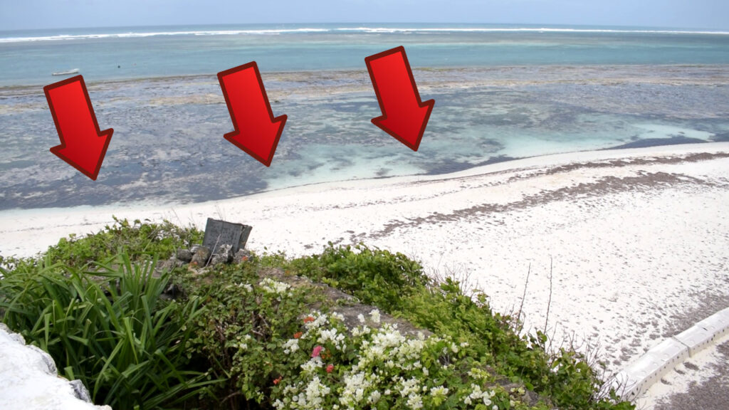 Sand accumulation on adjacent beach property