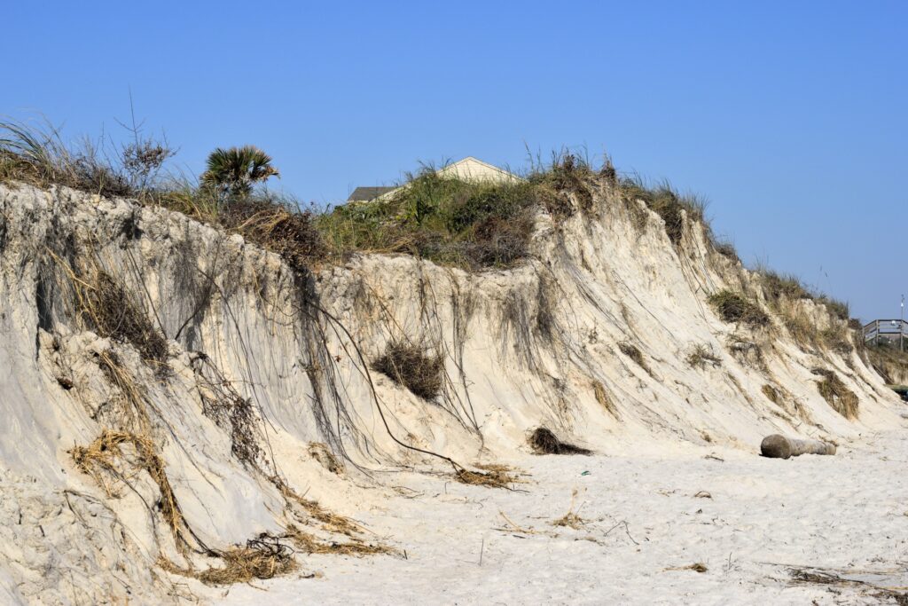 beach erosion