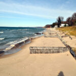 Sandsaver Beach Erosion Solution Installed in Lake Michigan