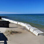 Sandsavers installed Lake Michigan Great Lakes