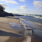 Sandsavers Buried in Lake Michigan