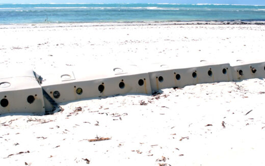 Indian Ocean Beach Erosion Solution